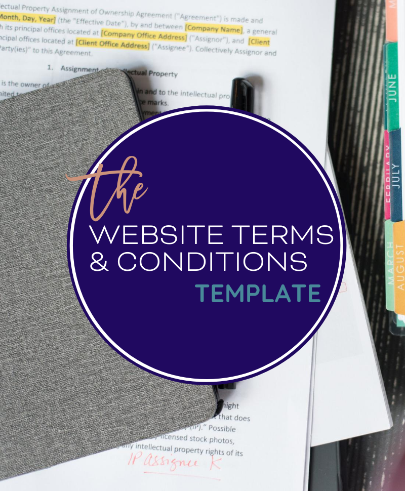 Website Terms and Conditions Template